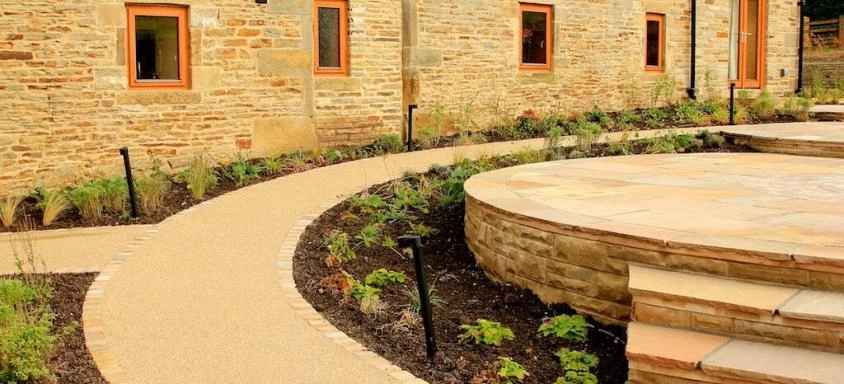 Resin Bound Garden Pathway Surface