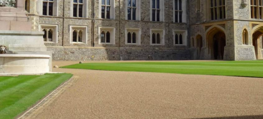 resin bound commercial installation