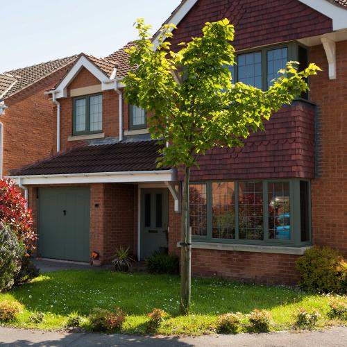windows door upvc coating house