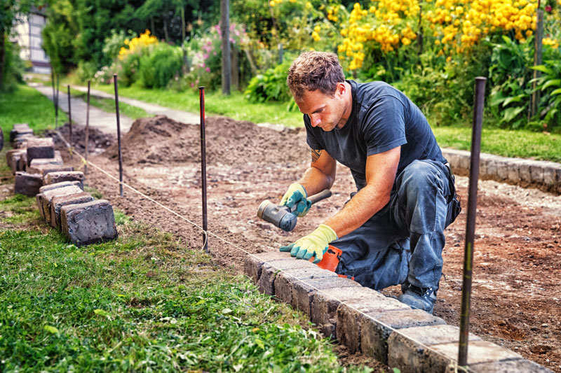 cheap gravel driveway edging ideas